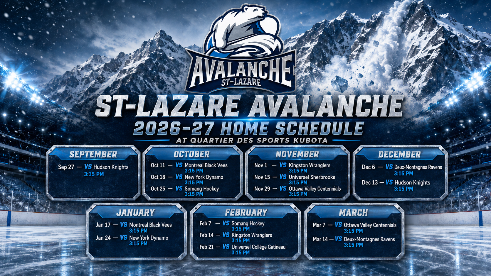 Avalanche_Full_Schedule
