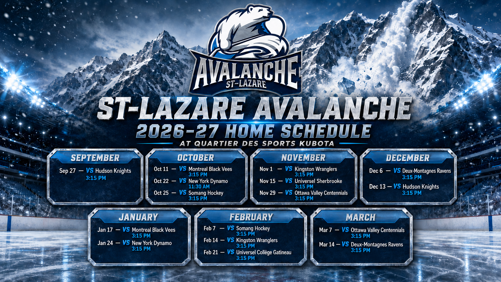 Avalanche_Full_Schedule
